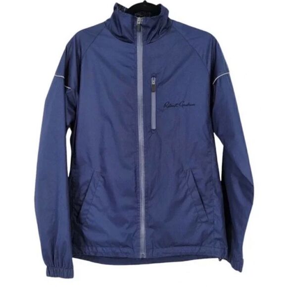 Robert Graham Men's
Classic Fit Derek Windbreaker In Navy size S NWT - Picture 7 of 9